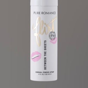 Between the sheet powder spray